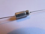 220UF, 30V, 10%, Sprague M39006/25-0220 Jan Mil Spec Wet Tantaum Axial Capacitor. Fixed Price $24.95.