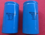 Tech-cap Capacitor 3300 Mfd 350 Vdc +/- 20% 85 Usa New Large Can Pair Nos. Fixed Price $75.00.