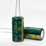 (pack Of 10) 2200UF 25V 10X20MM Aluminum Electrolytic Capacitors For. Fixed Price $10.92.