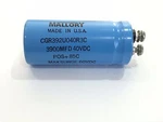 CGR392U040R3C Mfr=mallory, Alum Elytic Cap 3900UF 40V -10+75%. Fixed Price $41.05.