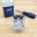 Mars 12005 Motor Run Capacitor Mfd 370V Oval Hvac Blower Fan Nos. Fixed Price $12.95.