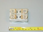4 Vintage Erie Ceramic Adjustable Trimmer Capacitor On Aluminum Mounting Bracket. Fixed Price $15.00.