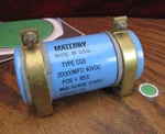Mallory Cgs Capacitor 2000MFD 40VDC 629261-35 235-8340B. Fixed Price $25.00.