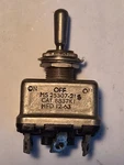 Cutler Hammer Toggle Switch Pn 8837K1, MS25307-212, Dpdt, 115VAC & 28VDC, Used.. Fixed Price $45.00.