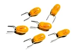 12X - 100UF / 100MFD 10V (kemet T354) Solid Tantalum Dipped Capacitor #145M. Fixed Price $6.99.