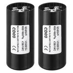 2PCS Motor Start Capacitor 400-480UF/MFD 125V 50/60HZ For Electric Running. Fixed Price $18.43.