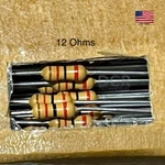 Vishay Carbon Film Resistors Through Hole LCA0207 12R 2% A2 - Leaded Ohms. Fixed Price $11.12.