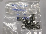 5 Hh Smith #109 Grounding Uninsulated Banana Plugs W/solder. Fixed Price $9.99.