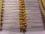 Avx SA105E104ZAA .1UF 20% 50V Axial Ceramic Capacitors. Fixed Price $10.99.