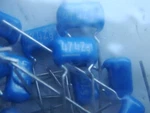 One Bag 500 Pieces 0.47UF / 50V Ceramic Capacitors By Nec -- New And Unused. Fixed Price $35.00.