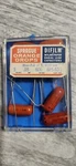 Nos 7 Vintage Sprague Orange Drop .05 Uf 600V Capacitors 6PS-S50 Box. Fixed Price $65.00.