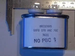 Nte MRC370V5 Motoror Run Capacitor Uf 370VAC. Fixed Price $9.85.