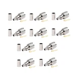 10X Mini-uhf Male Crimps Connector 50 Ohm For RG58/U Cable Radio Antenna Adapter. Fixed Price $14.80.