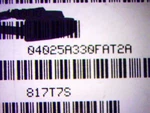 Avx 04025A330FAT2A Qty Of 900 Per Lot Cap Cer 33PF 50V Npo 1%. Fixed Price $63.00.