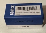 Nib Bojack 59-71 Uf/mfd 250 Vac 20% 50/60 Hz CD60 Round Motor Well Pump Start. Fixed Price $18.88.