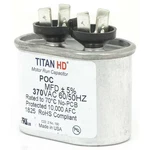 Titan Hd POC5A Motor Run Capacitor, Mfd, 370V, Oval. Fixed Price $5.85.