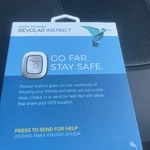 Revolar Instinct Safety Wearable Tracker (silver) Brand New Apple Google W/case. Fixed Price $29.45.
