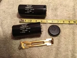 Mallory Electrolytic Capacitors W/ Mounts 525UF 450V Power Supply Audio Amp S2. Fixed Price $20.00.