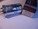 Electrolytic Capacitor Sect 250,200,10UF 175,150,150VDC Mallory PFP312.16 Nos. Fixed Price $9.99.