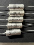 5PCS Of M39003 Mil Spec 01-2614J, 10UF 10% 50VDC Solid Tantalum Capacitor .. Fixed Price $45.00.