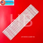 Samsung UN55J6201AFXZA Led Strips Full Set BN96-28772A BN96-28773A 30056A 39055A. Fixed Price $26.01.