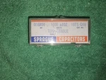 Vintage Sprague Temperature Stable Capacitors. Fixed Price $6.00.