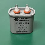 Chicago Condensor Corp CQ72B1EG203K1 Plastic Dielectric Fixed Capacitor. Fixed Price $149.95.