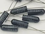 ( Pcs ) T310 Kemet Capacitor 10UF 20V Tantalum Solid Axial Bullet Vintage. Fixed Price $11.95.