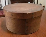 Large Antique Pantry Box Sprague Bent Wood Tacked Country Kitchen 19TH Century. Fixed Price $149.00.