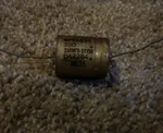 Sprague Capacitor 250MFD-50VDC D42284 + 6634. Fixed Price $9.99.