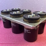 6PCS: Epcos 6800UF 450VDC Capacitor B43456-A5688-M Mounted In Rack. Fixed Price $500.00.