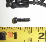 25 Ea 6-32 1/2" Allen Socket Cap Screws Black Oxide. Fixed Price $19.95.