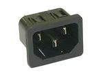 Panel Components 8301312 Iec 60320 C14 Snap-in Power Inlet Pcs. Fixed Price $9.90.
