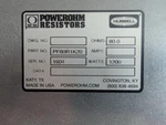 PF80R1K20 Genuine Allen Bradley Braking Resistor By Hubbell 80OHM 1200W Clean. Fixed Price $249.00.