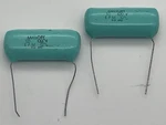 Qty 2 Mallory Blue Epm 1.0 Uf 100V Nos Vintage Caps Capacitors Audio New. Fixed Price $9.95.
