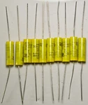 1UF 250V Film Capacitor 1.0UF Dc 10% Axial Cde/illinois 105MWR250K 10/ORDER. Fixed Price $9.00.