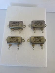 Vintage Astron Capacitor 2X.1 Mf 600 Wvdc, Lot Of 4. Fixed Price $29.99.
