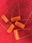 1.0 Mfd 100V Mallory Poly Capacitors PVC11 5 Pcs. Fixed Price $12.00.