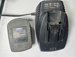Oem Blue Point ETB14401 14.4V Ni-cad Charger With One Battery. Fixed Price $90.15.