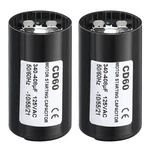 Motor Start Capacitor 340-408UF/MFD 125V 50/60HZ CD60 Run Pack. Fixed Price $16.98.