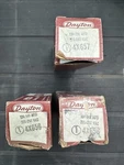 Lot Of 3 New Old Stock Dayton Electrolytic Capacitor 220/250 Vac 60HZ 4X656/657. Fixed Price $42.86.