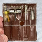 Vintage Minitool Set Plastic Snap Pouch Hill Country Cooperative Ingram Texas. Fixed Price $19.99.