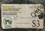 293D106X9016C2T Vishay Cap Tant 10UF 10% 16V 2312 Rohs 60 Pieces. Fixed Price $13.80.