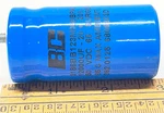 Large Capacitor Bc 3186BB123M050BPA2 12000UF Vdc 65 Surge. Fixed Price $22.00.