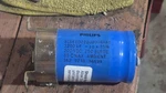 Philips 2200UF -10+75% 200VDC 250 Surge Capacitor 85C Max 3186ED222U200BHA5. Fixed Price $22.00.