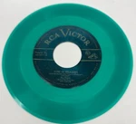 Roy Rogers 7" Green Wax Vinyl Gay Ranchero Home Oklahoma Rca Victor 48-0011-8. Fixed Price $16.24.