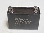15.0 Uf 180VACM W-r 5DNO Capacitor 30 Day Warranty Free Ship. Fixed Price $14.99.