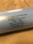Cornell Dubilier DCME1215 Aluminum Electrolytic Capacitor. Fixed Price $25.00.