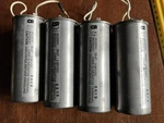 Qty 4 Csi K-film High Voltage Capacitors 36 Uf / 3.8K Vdc. Nos Nib. Fixed Price $100.00.