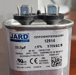Replacement Oval Run Capacitor 20 Uf Mfd Furnace Fan Blower Motor Jard 12914. Fixed Price $11.99.